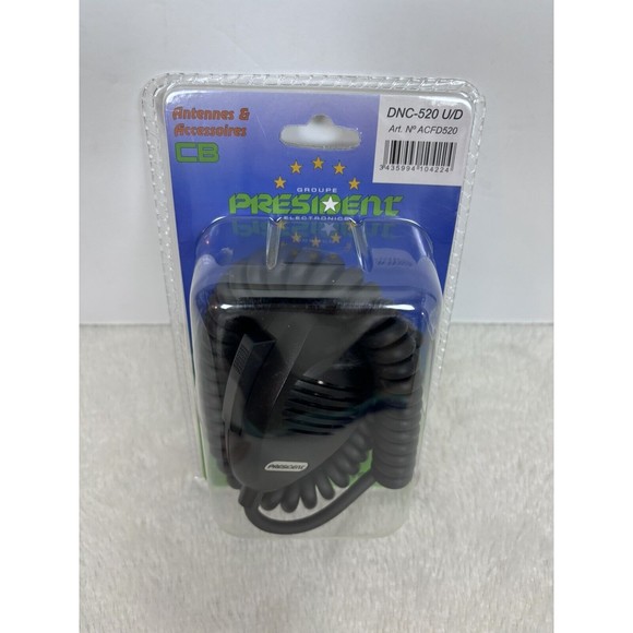 PRESIDENT DNC-520UD 6 PIN CB RADIO MICROPHONE FOR JOHNNY HARRY TAYLOR WALKER JFK - Picture 1 of 5